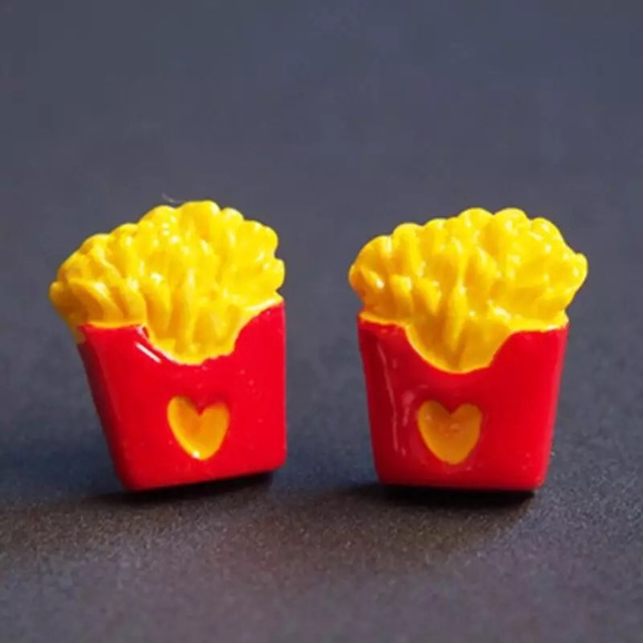 Jewelry - French Fry Stud Earrings